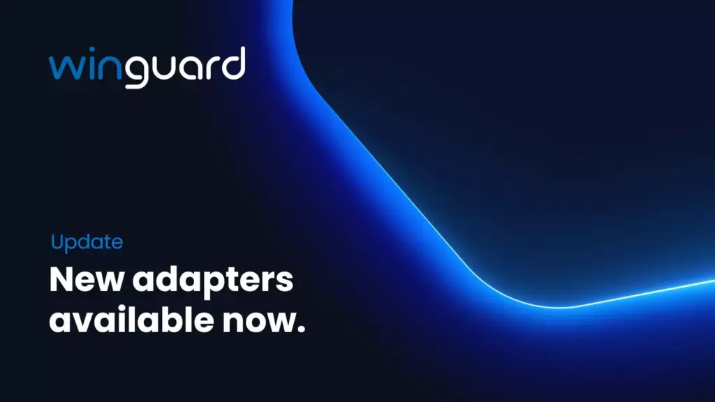 New adapters available for WinGuard