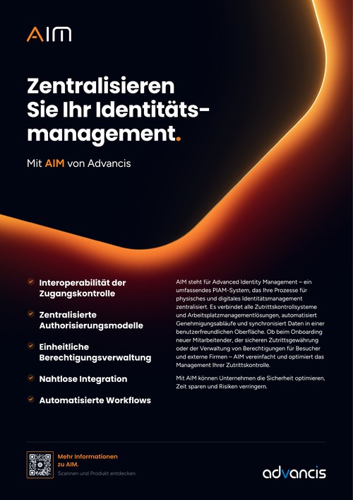 Cover of the AIM Product Flyer